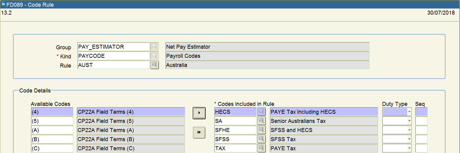Payroll Details