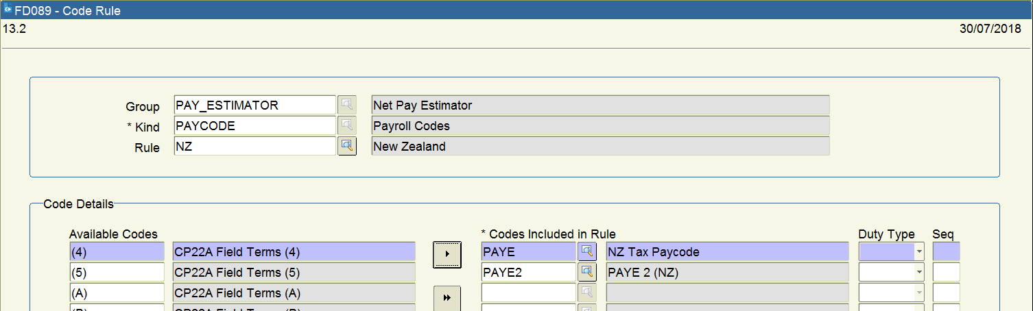 Payroll Details